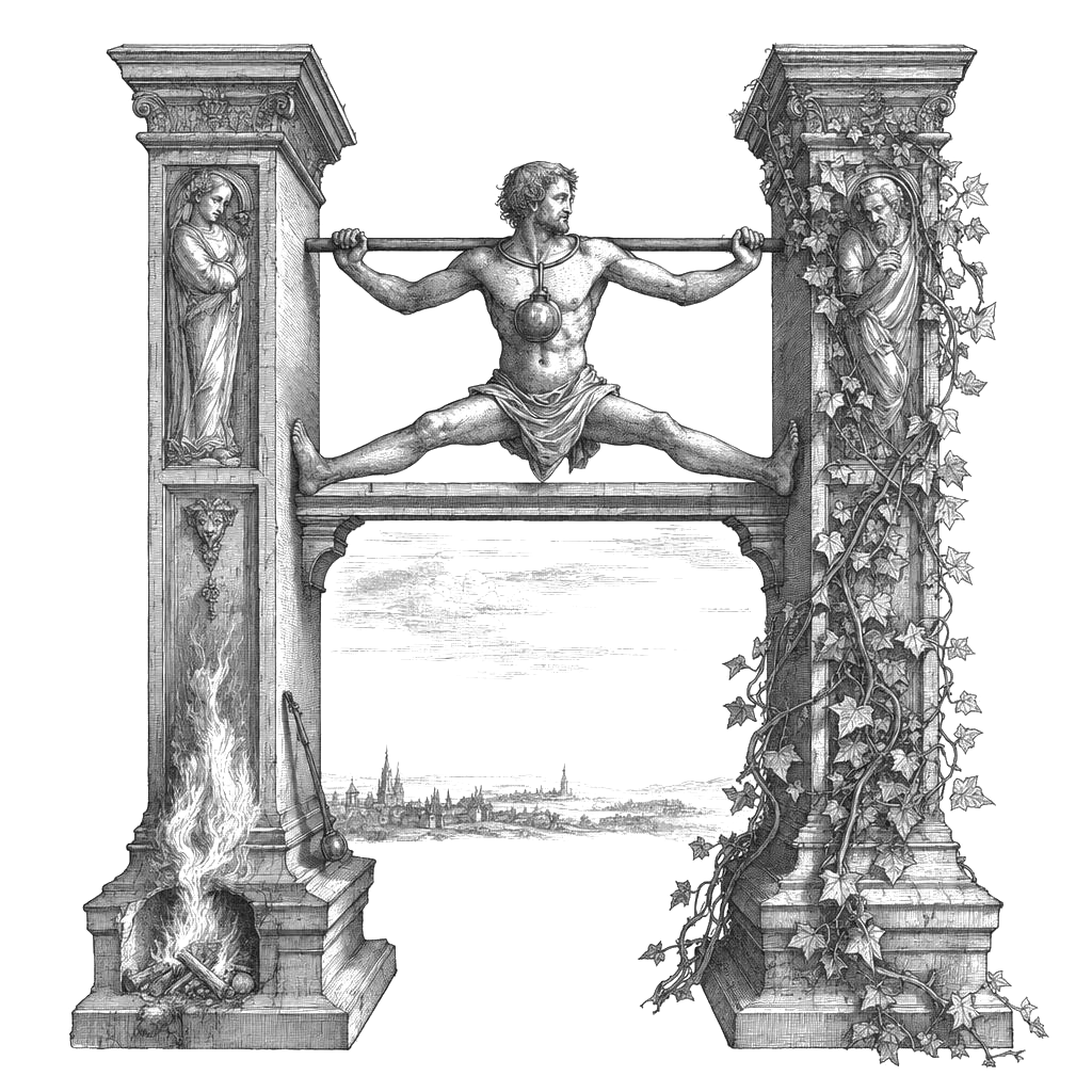 Hugo — lettrine gravée de l'initiale H