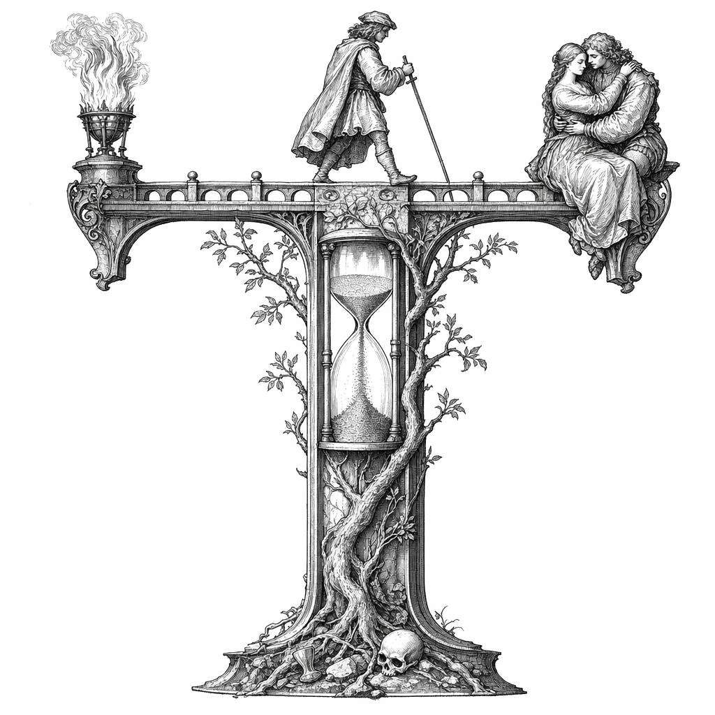 Théodore — lettrine gravée